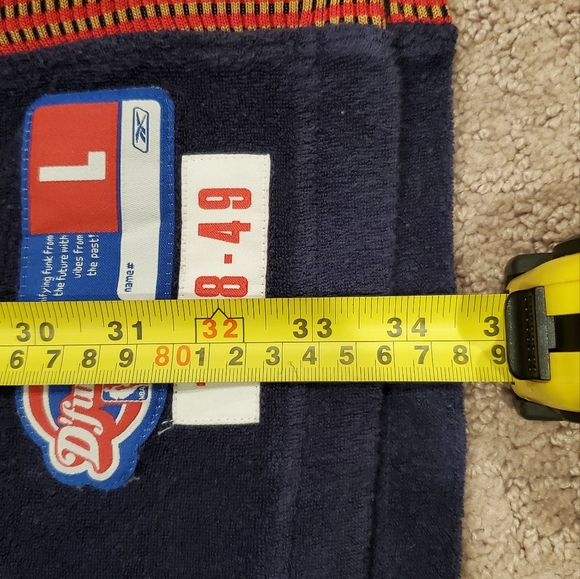 Men's Allen Iverson Syracuse Nationals jersey size L - Picture 7 of 7